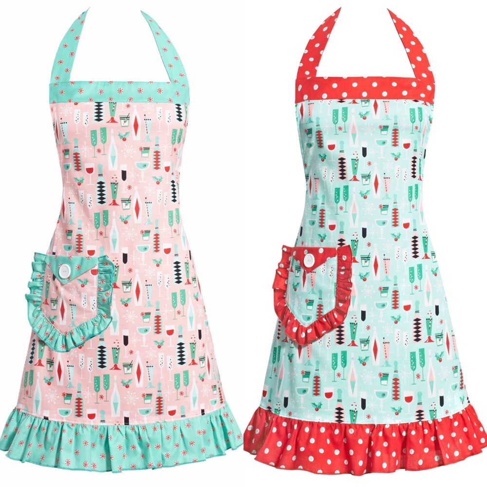 Brand New Retro Kitchen Aprons - made in USA